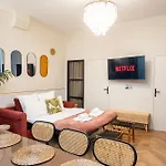 Sophie - Le Mucha - King Size Bed - Ac * Paris
