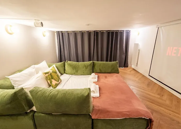 Hotel Sophie - Le Mucha - King Size Bed - Ac Paris